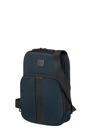 SAMSONITE Crossbody kapsa 7,9" Sacksquare Blue, 16 x 5 x 22 (146474/1090)