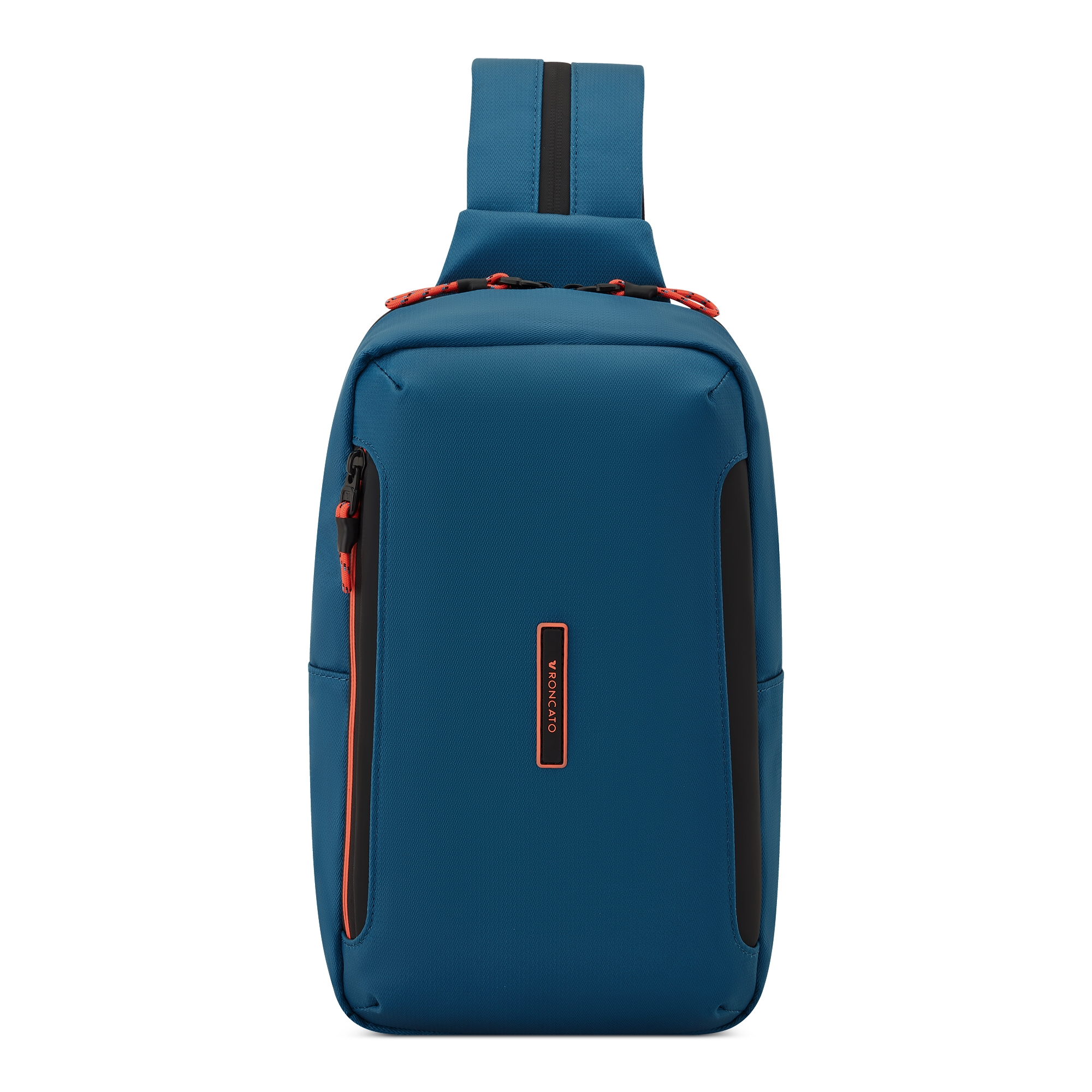 Levně RONCATO Sling crossbody taška Norway Modrá, 20 x 6 x 31 (41420758)