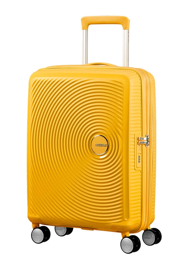 AT Kufr Soundbox Spinner Expander 55/20 Cabin Golden Yellow, 40 x 20 x 55 (88472/1371)