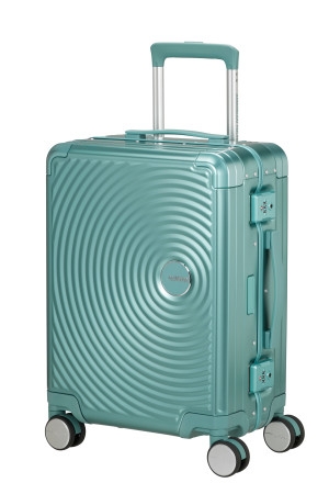 AT Kufr Soundbox Alu Spinner 55/20 Cabin Dusty Turquoise, 40 x 23 x 55 (155707/A644)