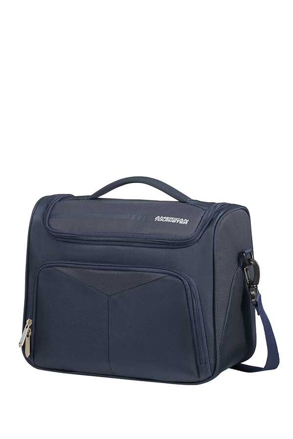 Levně AT Kosmetická taška Summerfunk Navy, 32 x 19 x 27 (124895/1596)