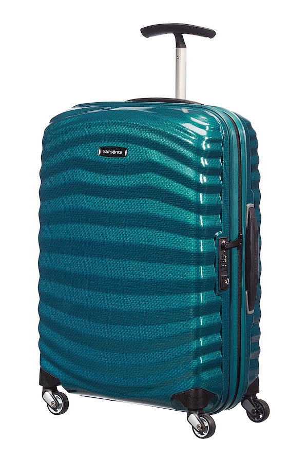 SAMSONITE Kufr Lite-shock Spinner 55/20 Cabin Petrol Blue, 40 x 20 x 55 (62764/1686)