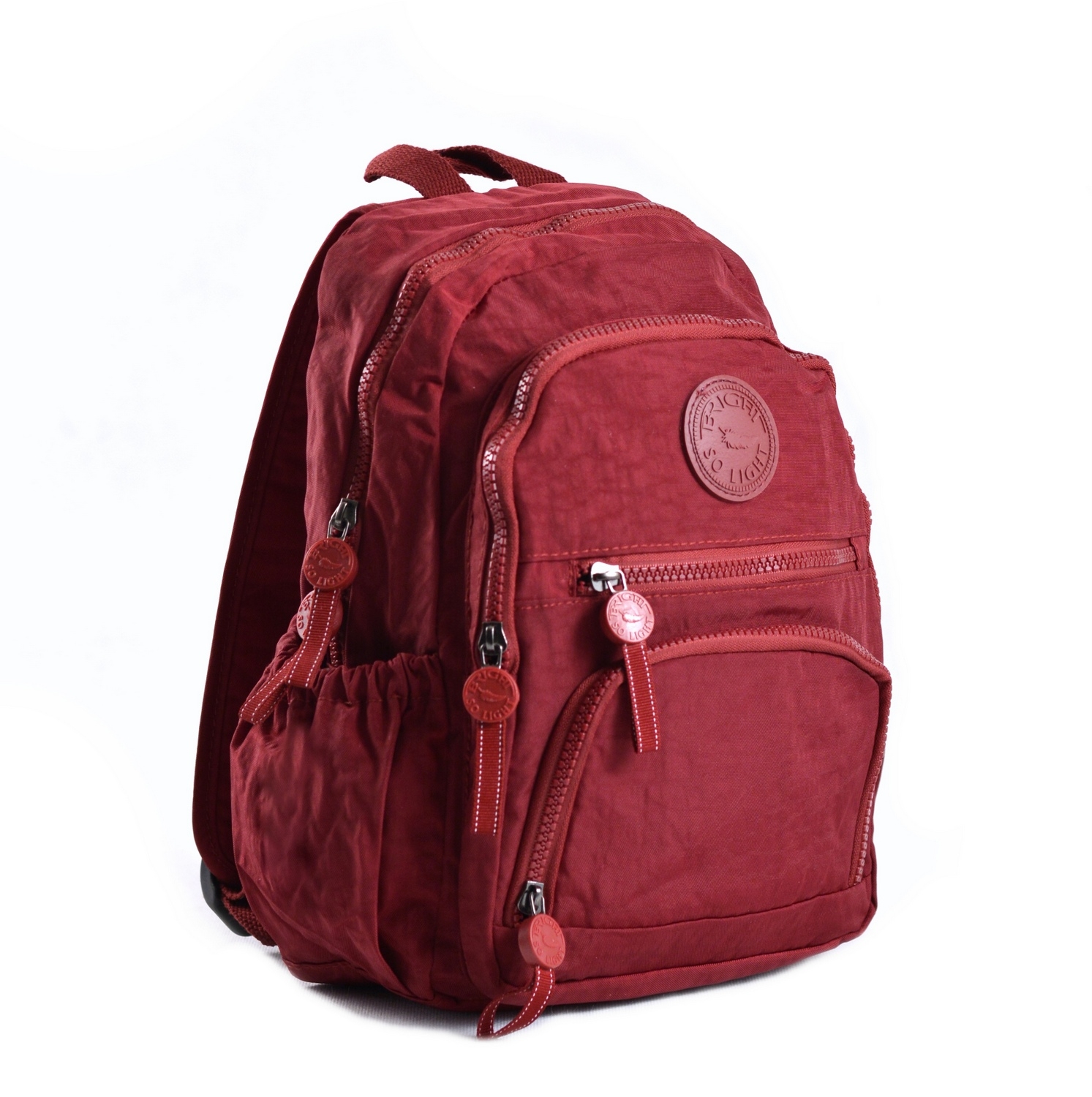 BRIGHT Turistický batoh Bright so light Bordo, 24 x 12 x 31 (BR18-TKB1620-10TX)