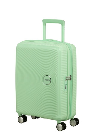 Levně AT Kufr Soundbox Spinner Expander 55/20 Cabin Pastel Green, 40 x 20 x 55 (88472/1658)