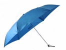 BRIGHT Skládací mechanický mini deštník Modrý
