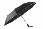 BRIGHT Skládací vystřelovací deštník Černý