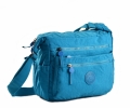 BRIGHT Crossbody kapsa A4 Tyrkysov