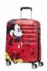 AT Dětský kufr Wavebreaker Disney Spinner 55/20 Cabin Mickey Comics Red
