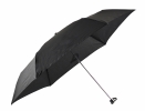 BRIGHT Skládací mechanický mini deštník Černý