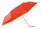 BRIGHT Skládací mechanický deštník Červený