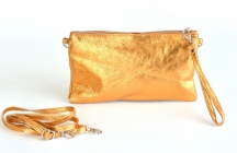 Koen dmsk psanko metalick na zip do ruky cognac