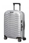 SAMSONITE Kufr Proxis Spinner Expander USB 55/20 Cabin Silver