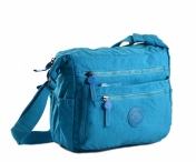 BRIGHT Crossbody kapsa A4 Tyrkysov
