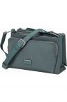 SAMSONITE Dmsk kabelka pes rameno S Be-Her Petrol Grey