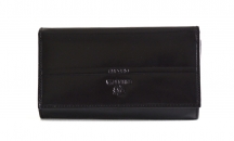 Valentini Dámská peněženka střední vybavená s dokladovkou kožená černá