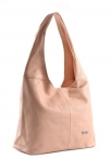 Bright fashion kabelka/vak kožená A4 růžová